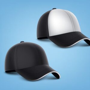 Casquette unisexe légère en coton beige avec sangle réglable